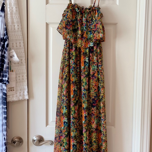 Urban Outfitters Dresses & Skirts - Urban Outfitters Pins & Needles Ruffle Maxi Dress